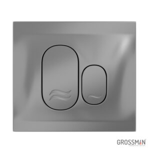 Клавиша смыва Grossman Galaxy 800.T1.01.110.110 хром матовый