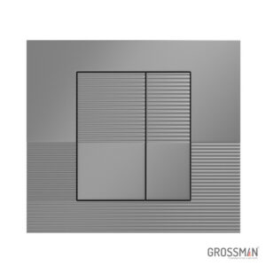 Клавиша смыва Grossman Pragma 800.T1.03.110.110 хром/матовый