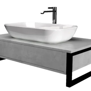Тумба GRUNGE LOFT 80П 1в.я Бетон светлый