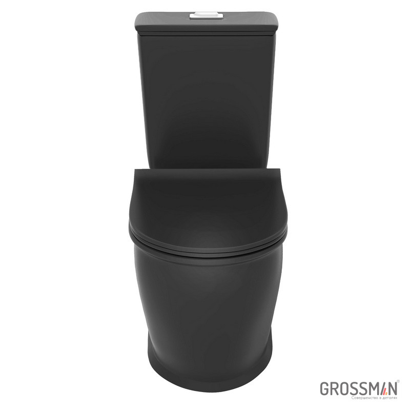 Унитаз напольный Grossman GR-4492BMS черный матовый — изображение 3