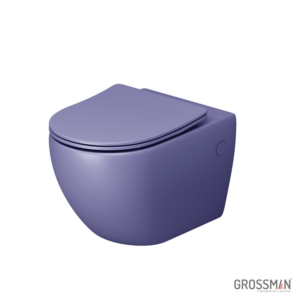 Унитаз подвесной Grossman GR-4411LIMS фиолетовый матовый