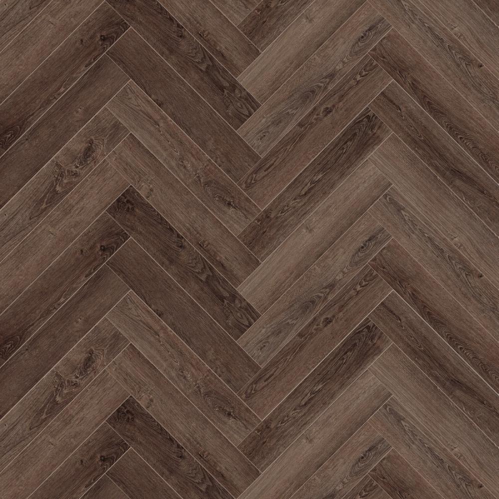 Кварц-винил CronaFloor Herringbone Дуб Тулуза H001