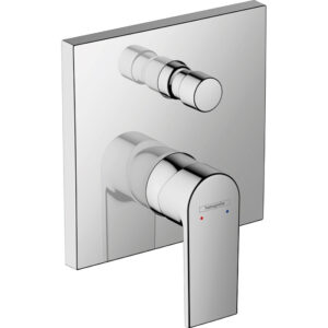 Смеситель для душа Hansgrohe Vernis Shape скрытый монтаж, керамический картридж, хром (71469000)