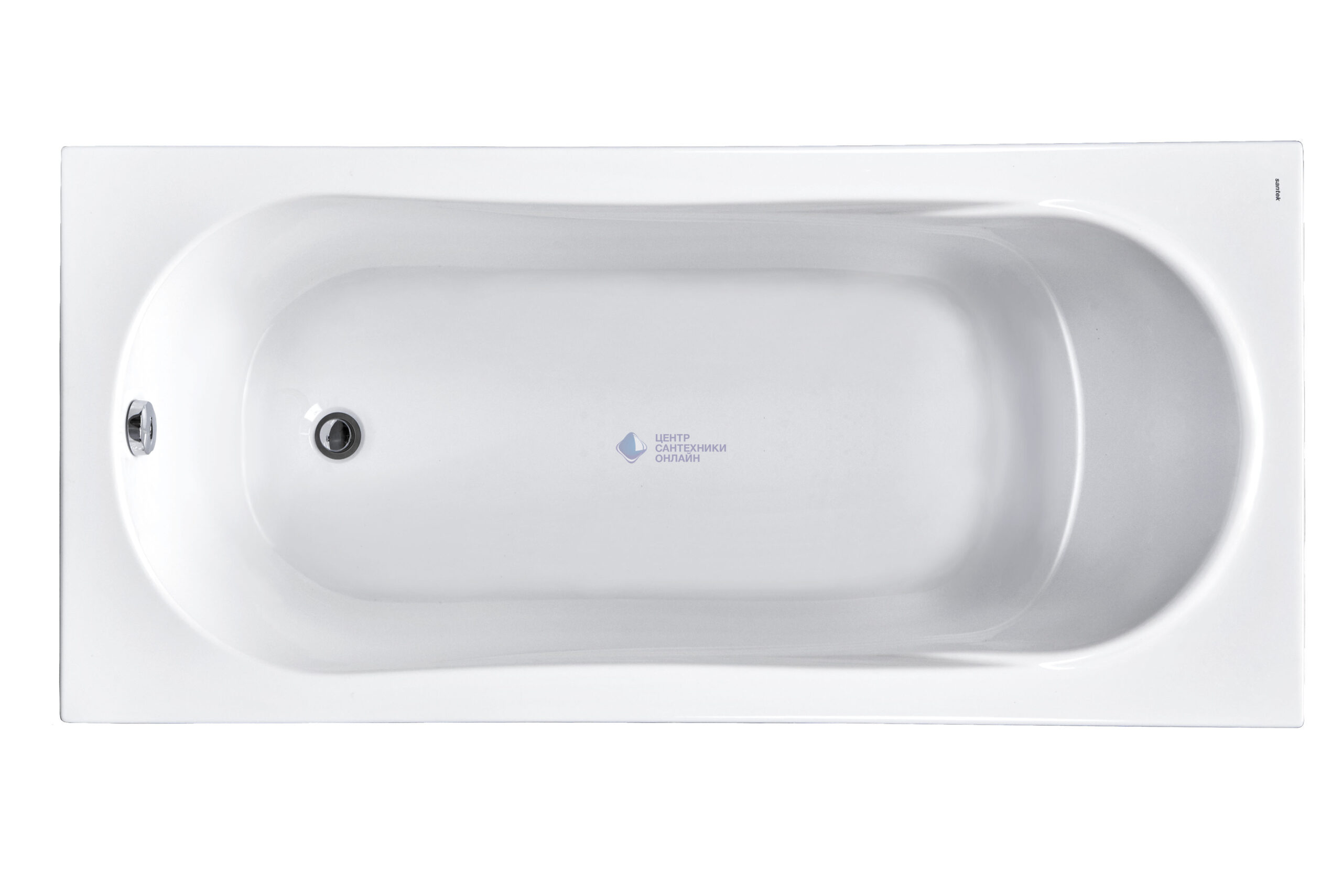 Ванна акриловая Santek КАСАБЛАНКА XL прямоугольная 170x80