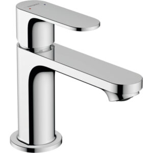 Смеситель для раковины Hansgrohe Rebris S со сливным гарнитуром, керамический картридж, хром (72510000)