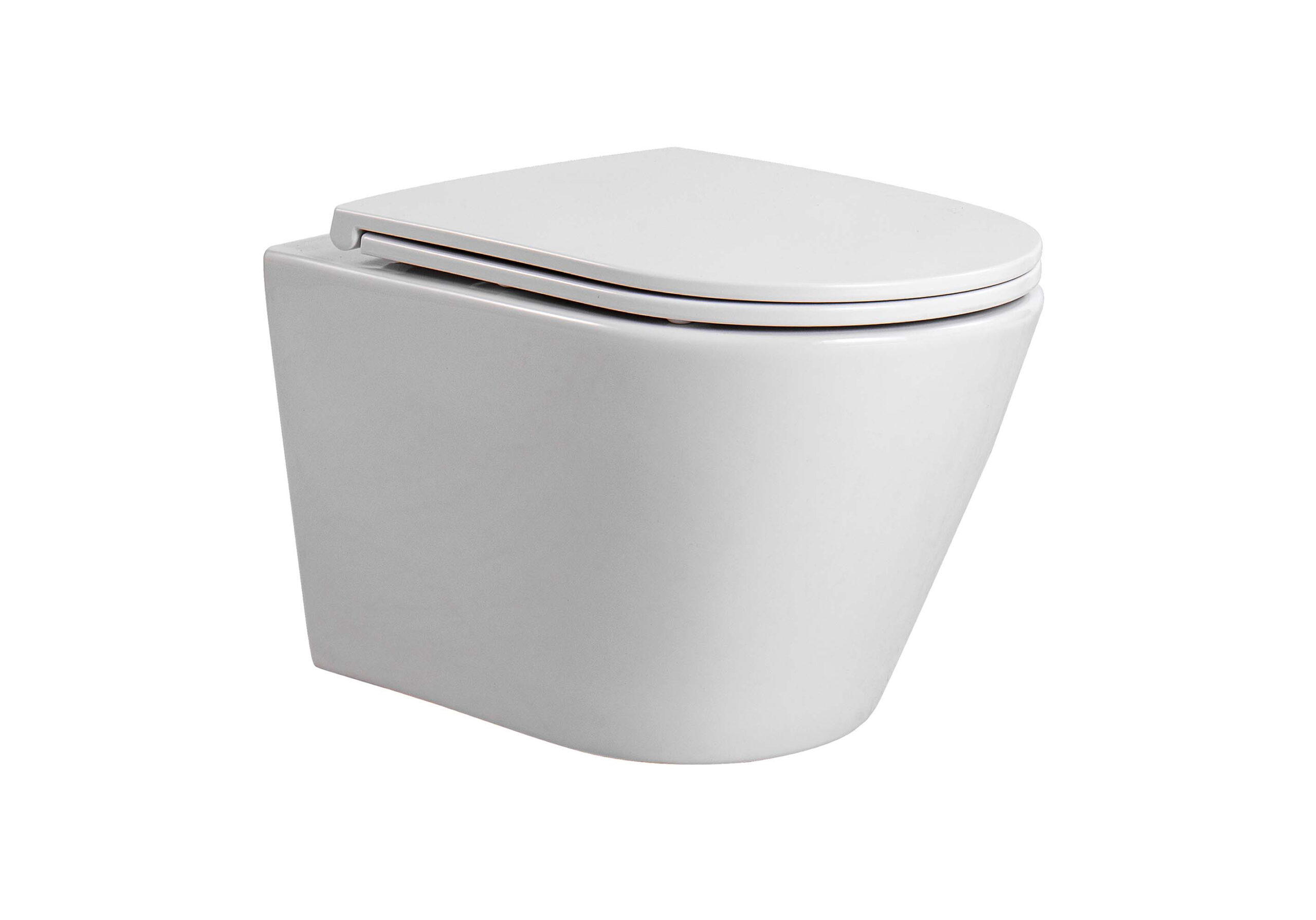 Унитаз-компакт подвесной безободковый Aquatek ВЕГА AQ1904T-00 490*360*320 с сиденьем Soft Close, смыв Торнадо — изображение 5