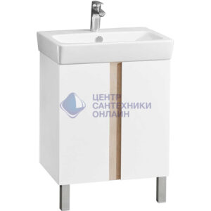 Тумба под раковину AQUATON Кантри 60 напольная, дуб верона (1A257401AHB20)