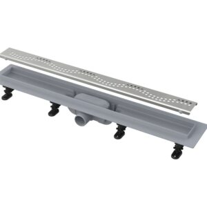 Душевой лоток Alcadrain Simple с решеткой, хром (AG100101850)