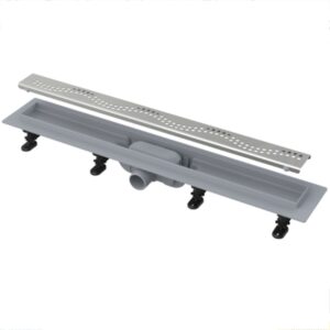 Душевой лоток Alcadrain Simple с решеткой, хром (AG100101950)