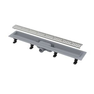 Душевой лоток Alcadrain Simple с решеткой, хром (APZ10-850M)