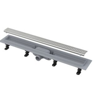 Душевой лоток Alcadrain Simple с решеткой, хром (APZ9-550M)