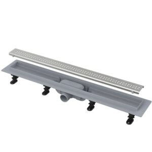 Душевой лоток Alcadrain Simple с решеткой хром (APZ9-650M)