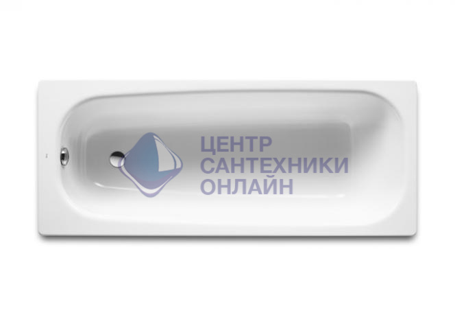 Ванна чугунная Roca CONTINENTAL 150х70, противоскользящее покрытие