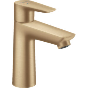 Смеситель для раковины Hansgrohe Talis E керамический картридж, шлифованная бронза (71713140)