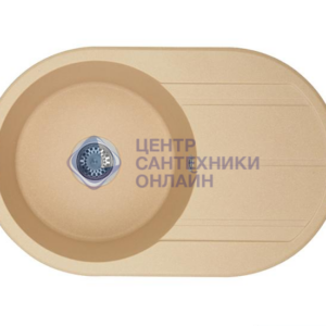 Кухонная мойка AQUATON Амира, латте (1A712932AI260)