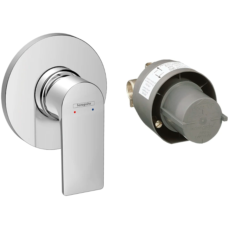 Смеситель для душа Hansgrohe Rebris E керамический картридж, хром (72658000)