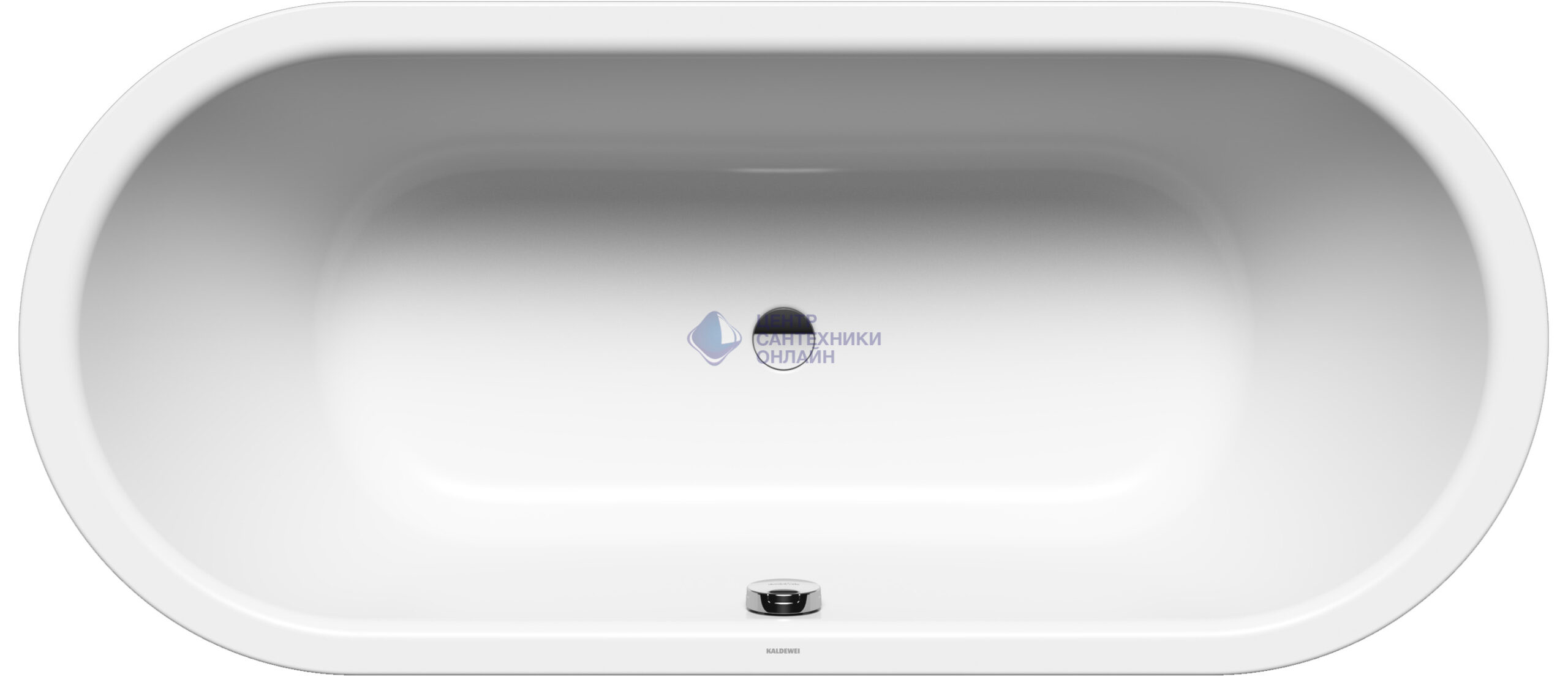 Ванна стальная Kaldewei CLASSIC DUO 1800х800х430, EasyClean, alpine white, без ножек