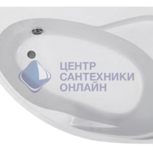 Ванна акриловая Roca LUNA 170х115 асимметричная, правосторонняя
