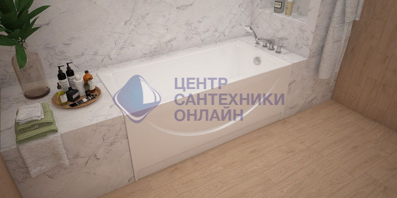 Ванна акриловая Loranto MILTON 1500х700 — изображение 3