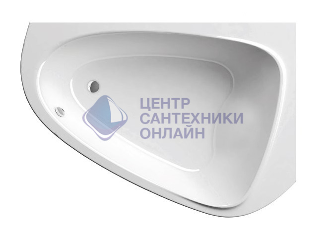 Ванна акриловая Ravak LOVE STORY II P белая