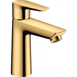Смеситель для раковины Hansgrohe Talis E керамический картридж, полированное золото (71712990)