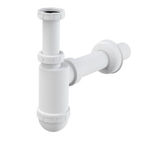 Сифон для раковины Alcadrain Ø40 с подводкой и накидной гайкой 5/4" (A43P)