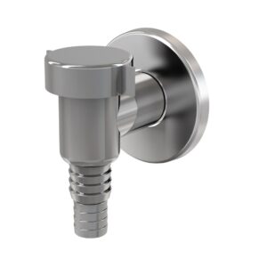 Сифон для стиральной машины Alcadrain наружный хромированный (AG210311100)