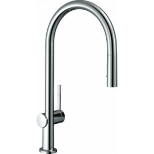 Смеситель для кухни Hansgrohe Talis M54 вытяжной излив, керамический картридж, хром (72842000)