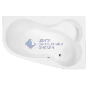 Ванна акриловая VAGNERPLAST MELITE асимметричная, 160х105 см, правая, белая (VPBA163MEL3PX-04)