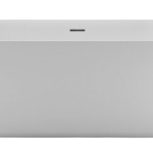 Ванна акриловая AZARIO KENSTON 1700х800х600 свободностоящая, в комплекте с сифоном и металлической рамой (KEN17080)