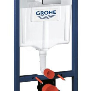Система инсталляции для унитаза GROHE Rapid SL, с панелью смыва Skate Cosmopolitan, хром (38772001)