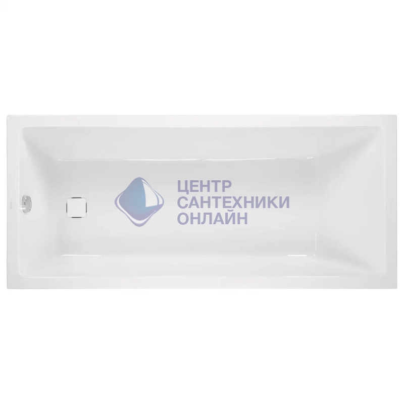 Ванна акриловая VAGNERPLAST CAVALLO прямоугольная 160х70 см, белая (VPBA167CAV2X-04)